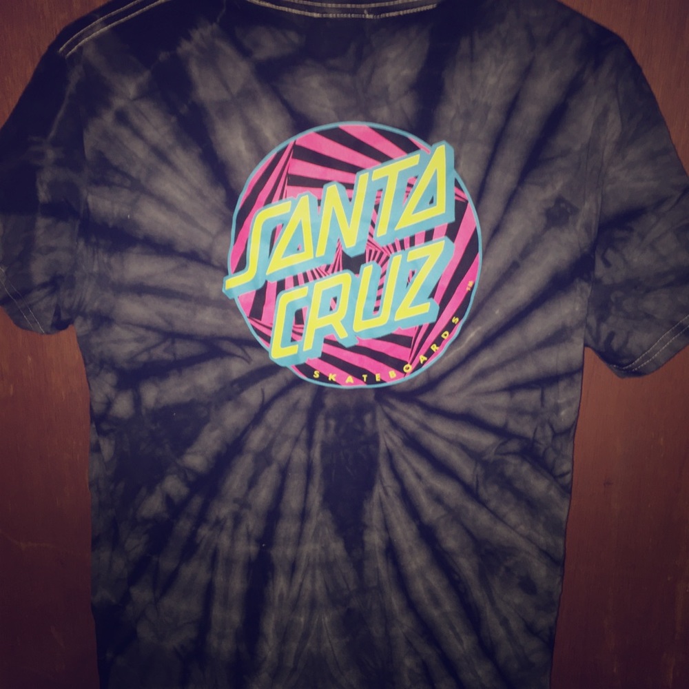 🤙🏻 SANTA CRUZ TIE DYE T SHIRT 🤙🏻